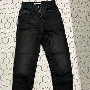 zara black jeans- 0